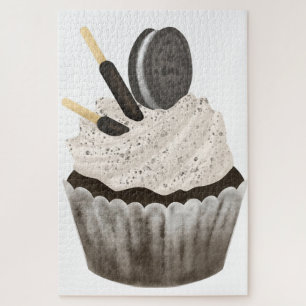 Rompecabezas de Cupcake Oreo Lindos 