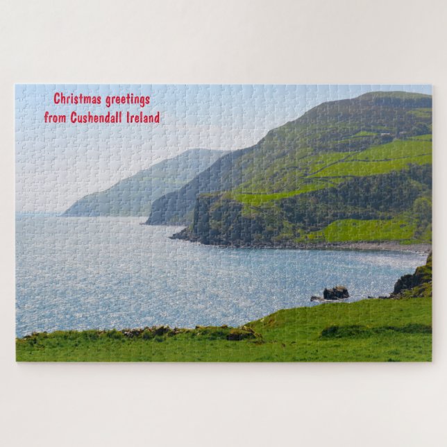 Rompecabezas de Cushendall Irlanda (Horizontal)