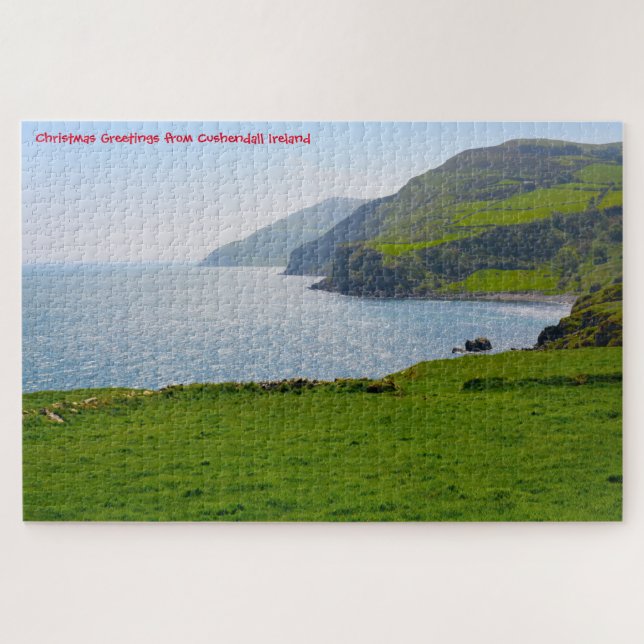 Rompecabezas de Cushendall Irlanda (Horizontal)