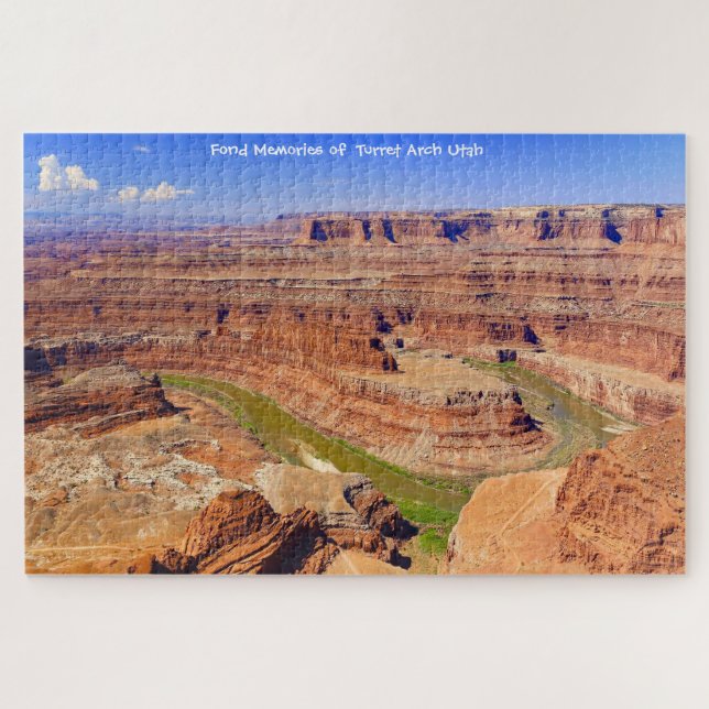 Rompecabezas de Dead Horse Point Utah (Horizontal)