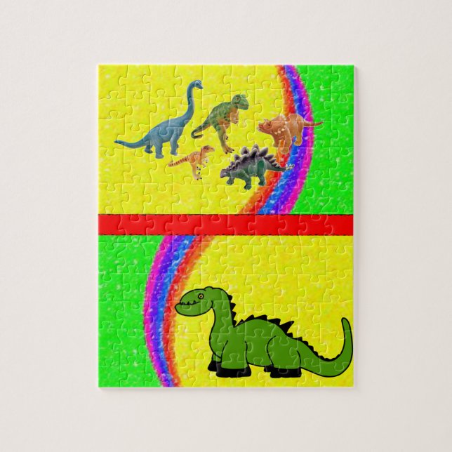 Rompecabezas de Dinosaur Jigsaw (Vertical)
