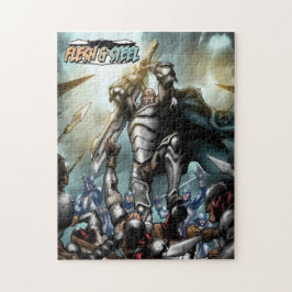 Rompecabezas de diseño V1 de carne y acero