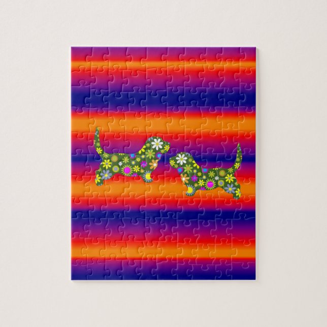 Rompecabezas de Dog Jigsaw (Vertical)