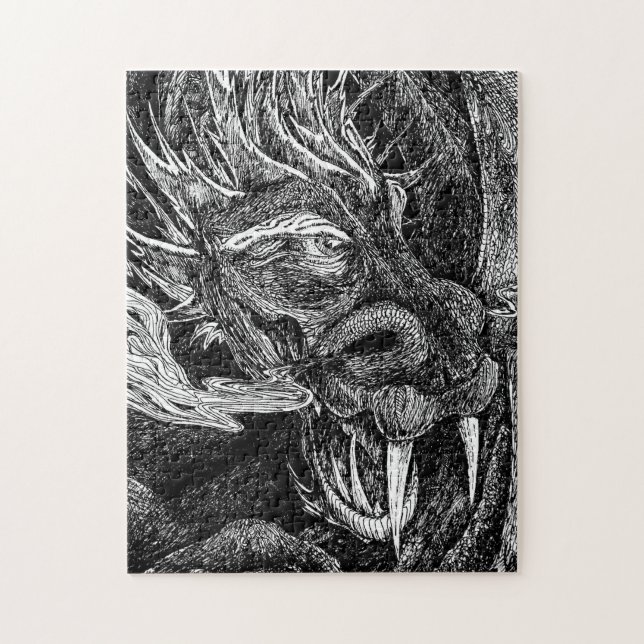 Rompecabezas de dragón (Vertical)