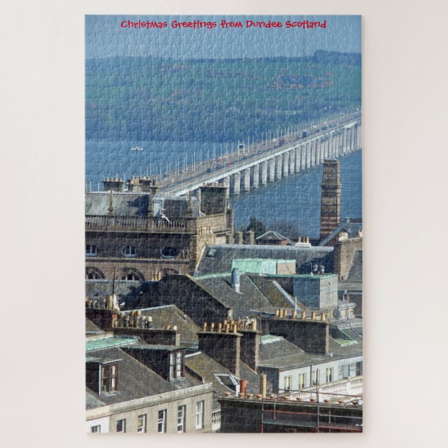 Rompecabezas de Dundee Escocia (Vertical)