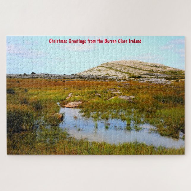 Rompecabezas de El Burren Clare Irlanda (Horizontal)