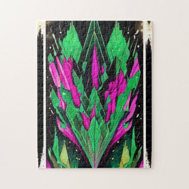 Rompecabezas de elegancia abstracta moderna - 252  (Vertical)