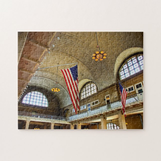 Rompecabezas de Ellis Island (Horizontal)