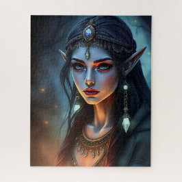 Rompecabezas de Elven Princess Jigsaw - Arte de fa
