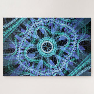 rompecabezas de encaje abstracto