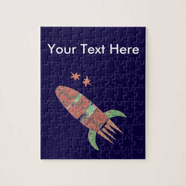 Rompecabezas de encargo de Rocket (Vertical)