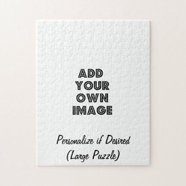 Rompecabezas de encargo grande con la foto o arte (Vertical)