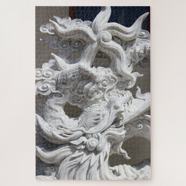 rompecabezas de escultura de dragón (Vertical)