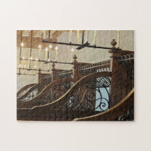 Rompecabezas de establos de caballos de la vieja é