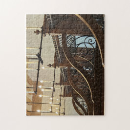 Rompecabezas de establos de caballos de la vieja é