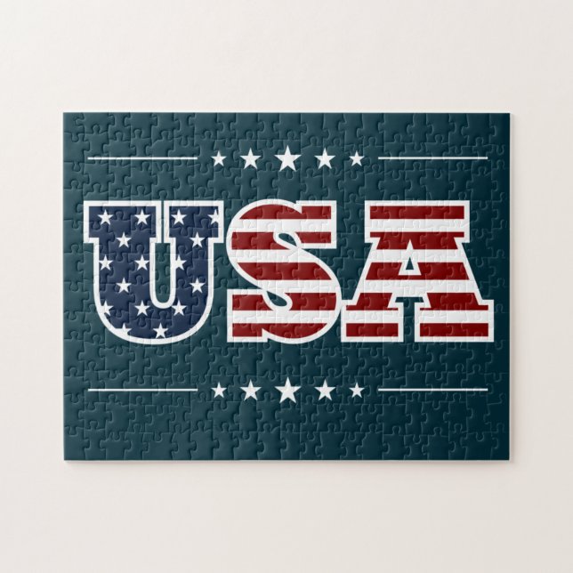 Rompecabezas de Estados Unidos (Horizontal)