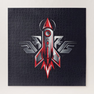 Rompecabezas de explosión de cohetes