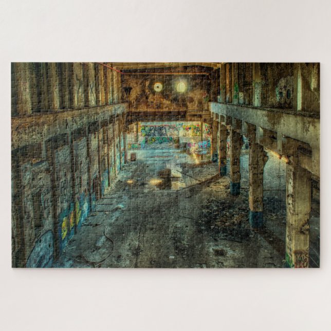 rompecabezas de fábricas abandonadas (Horizontal)