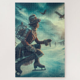 Rompecabezas de Fantasía Invernal Steampunk Victor