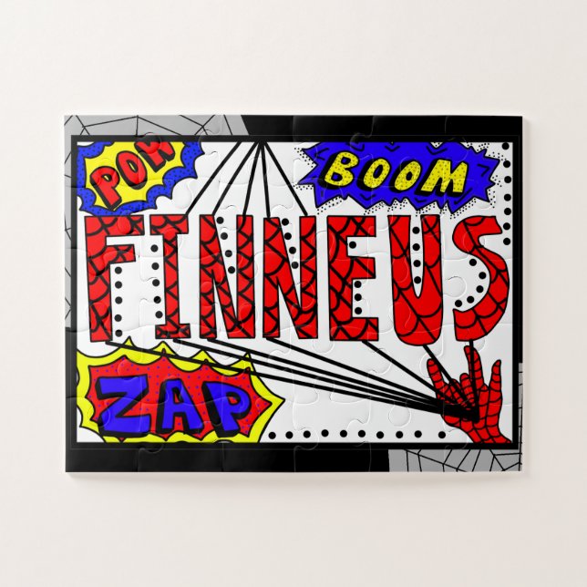 Rompecabezas de Finneus para Boy (Horizontal)