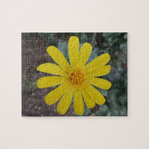 Rompecabezas de Flor Amarilla