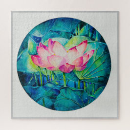 Rompecabezas de flor mágico Lotus