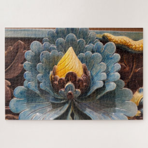 Rompecabezas de flores de Lotus