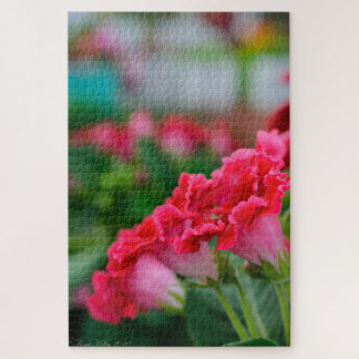 Rompecabezas de Flores Rosadas