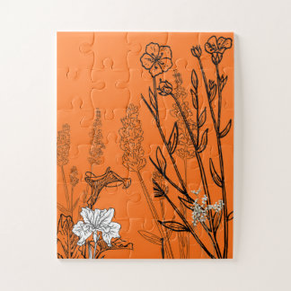 Rompecabezas de flores silvestres