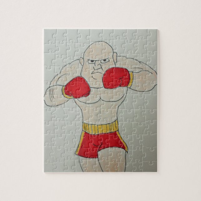 Rompecabezas de foto de boxeo ruso (Vertical)