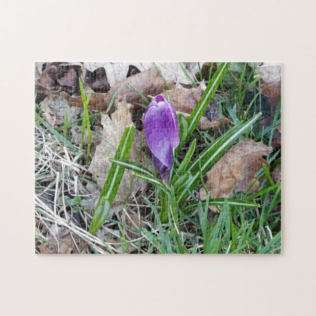 Rompecabezas de foto de flores de paisaje creativo (Horizontal)