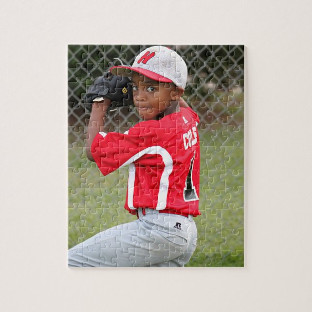 Rompecabezas de foto deportiva personalizada (Vertical)