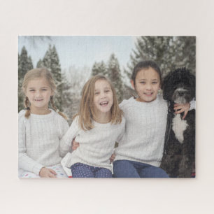 Rompecabezas de foto familiar personalizado modern