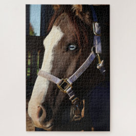 Rompecabezas de Fotografía de Caballo Rústico - Fo