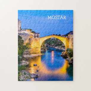 Rompecabezas de fotos de 11x14 con Mostar caja de
