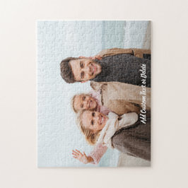 Rompecabezas de fotos de familia personalizado con
