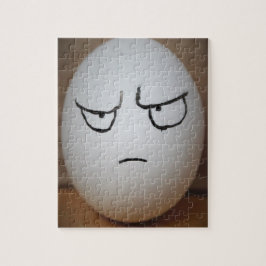 Rompecabezas de fotos de huevos enojados