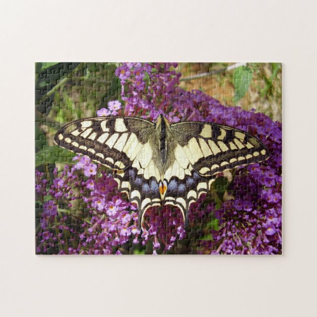 Rompecabezas de fotos de mariposa de cola de cerda (Horizontal)