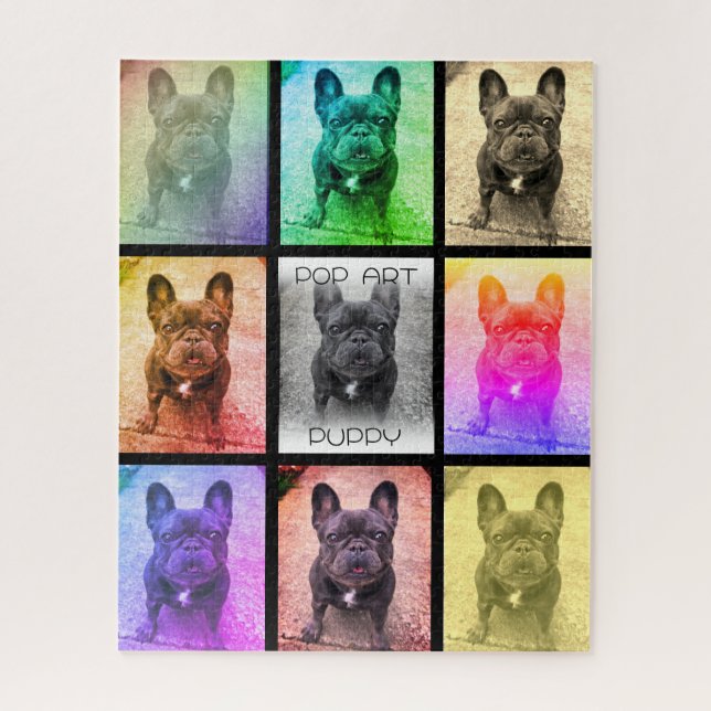 Rompecabezas de Fotos de Mascotas Colorido (Vertical)