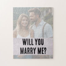 Rompecabezas de Fotos de Propuesta Personalizada ¿