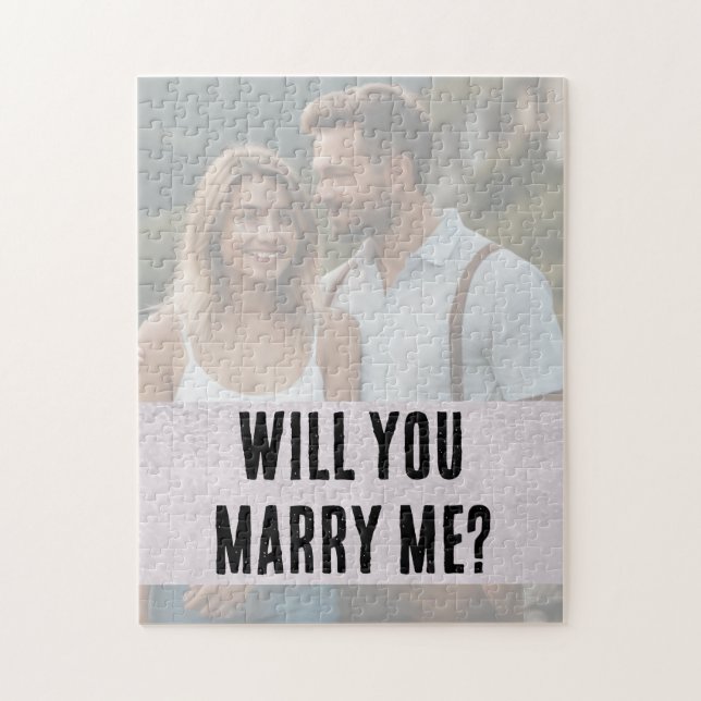 Rompecabezas de Fotos de Propuesta Personalizada ¿ (Vertical)