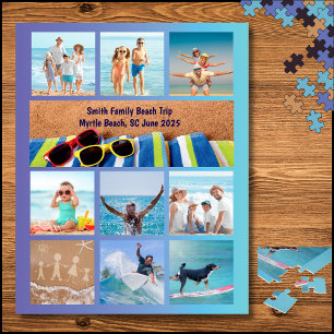Rompecabezas de Fotos de Vacaciones Familiares en