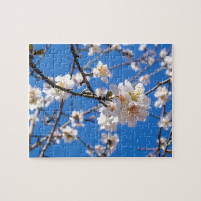 Rompecabezas de fotos del árbol de flores (Horizontal)