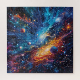 Rompecabezas de galaxia cósmica