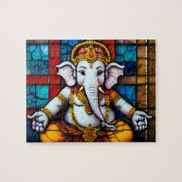 Rompecabezas de ganesh Indian God Deity jigsaw