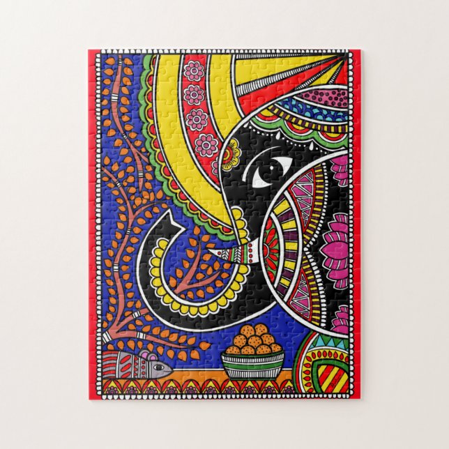 Rompecabezas de Ganesha (Vertical)