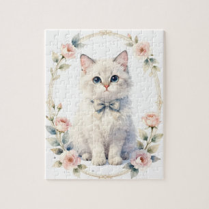 rompecabezas de gatito adorable