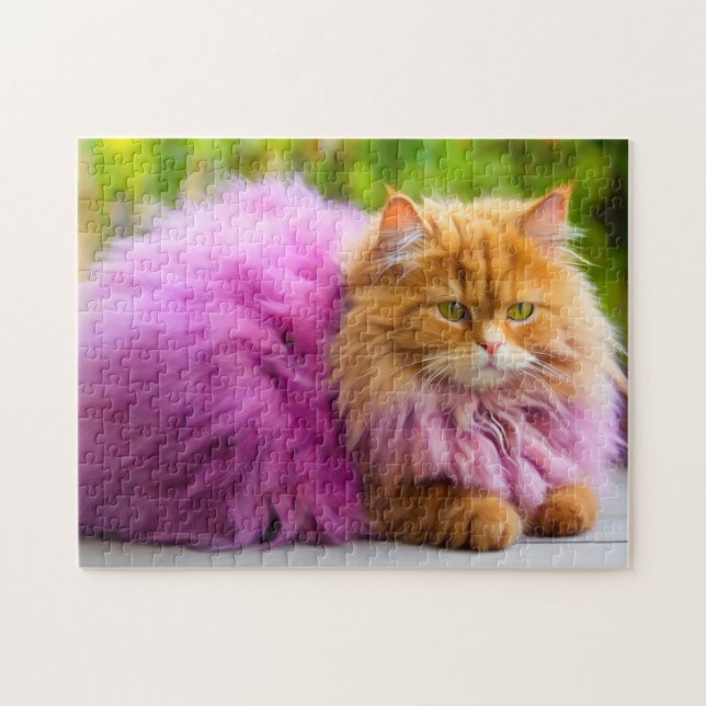 Rompecabezas de Gato (Horizontal)