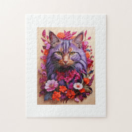 Rompecabezas de gato 