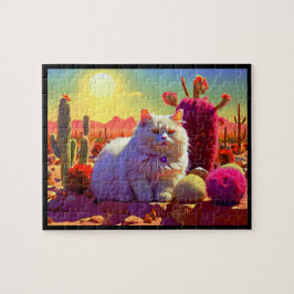 Rompecabezas de Gato Adorable para Amantes de Gato